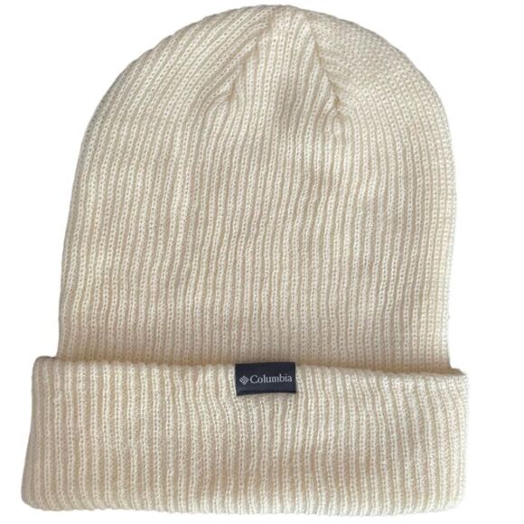 *NEW TAGS* - Columbia Cuffed Beanie - Cream - One Size D29 - Picture 2 of 5